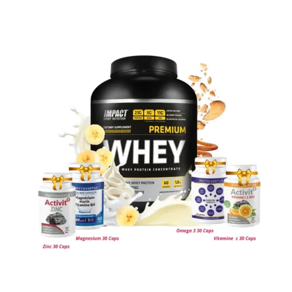 Impact Sport Nutrition - Premium Whey 1800 G Impact Sport Nutrition - Premium Whey 1800 G